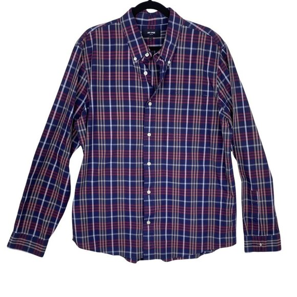 Jack Spade Blue & Red Striped Casual Button Down- XXL - Picture 1 of 5